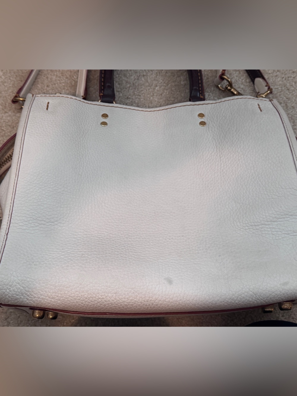 Coach Rogue Women's Pebbled Leather bag - Picture 3 of 11